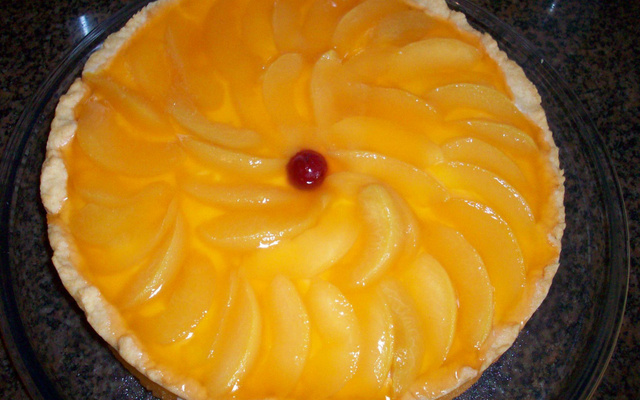 Torta de pêssego