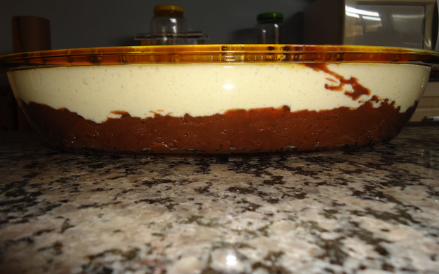 Mousse de Maracujá com Brigadeiro e Bis
