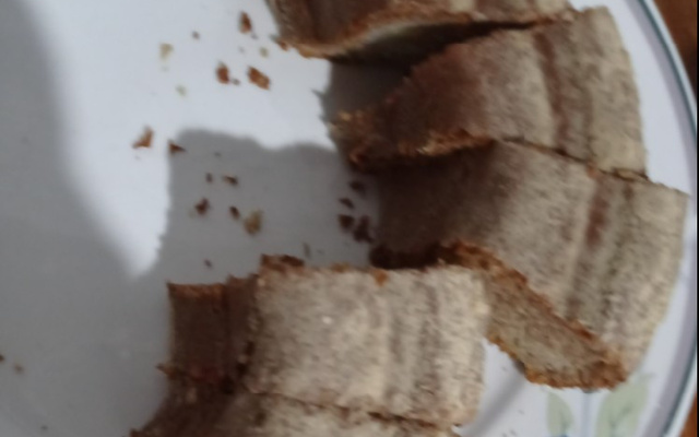 Bolo de banana fitness