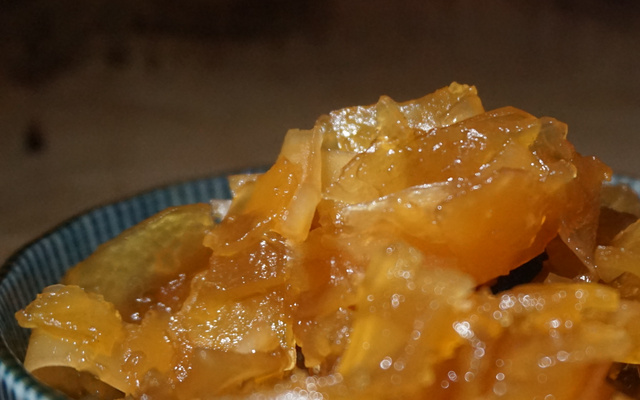 Doce de mamão verde