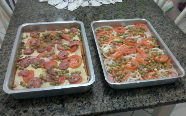 Pizza de liquidificador