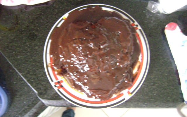 Bolo de chocolate molhadinho