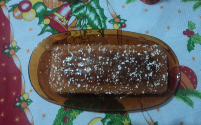 Bolo de aveia com laranja