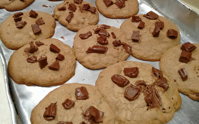 Cookie de chocolate tradicional