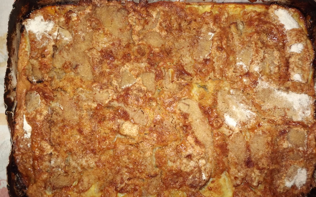 Torta seca de banana