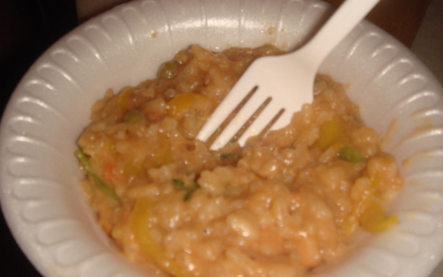 Risoto de camarão à minha moda