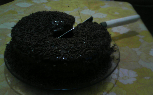 Bolo de Chocolate Molhadinho