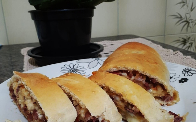 Massa básica para pão recheado