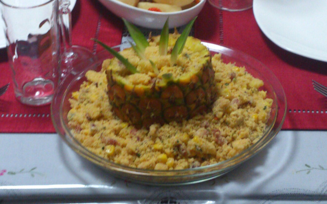 farofa de abacaxi
