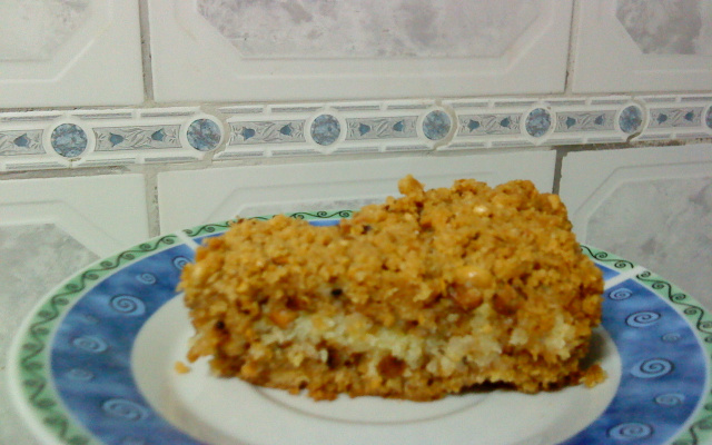 Torta de amendoim da Lívia