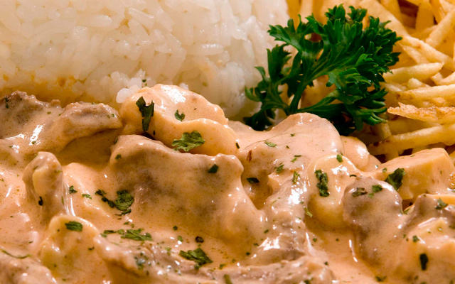 Strogonoff de carne (Tio Lando)