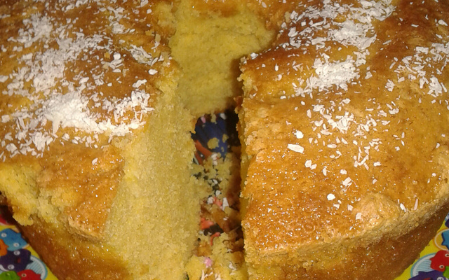 Bolo de fubá superfofo