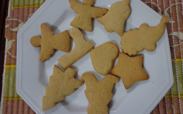 Gingerbread cookies (ou o biscoito do menino de gengibre)