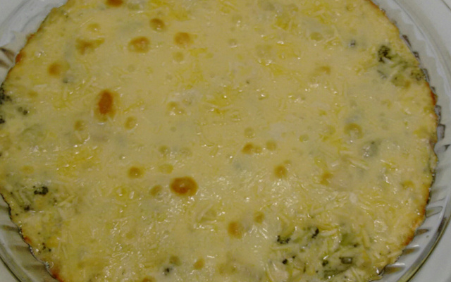 Souflé prático de palmito