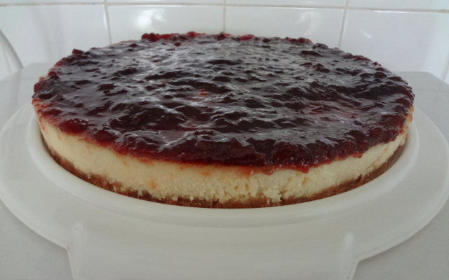 Cheesecake de morango