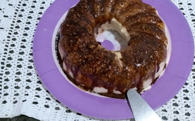 Delícia gelada (bolo gelado tipo sorvete)