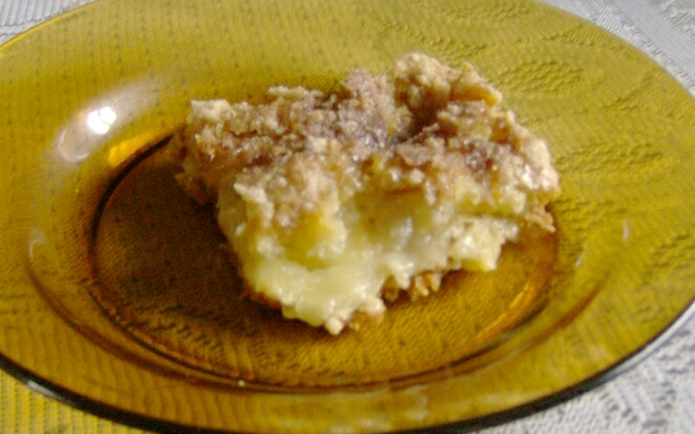 Torta de maçã crocante
