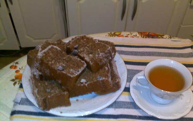 Bolo de banana rápido