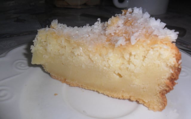 Bolo cremoso de fubá