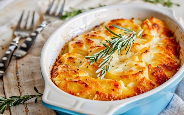 Batata gratinada super fácil