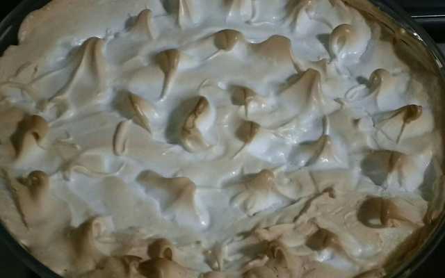 Doce de banana com suspiro