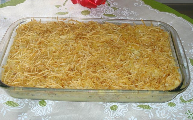 Fricassê de bacalhau