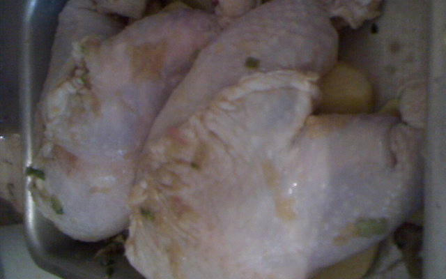 Frango desossado (coxa e sobrecoxa)