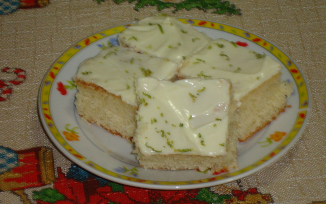Bolo de limão especial