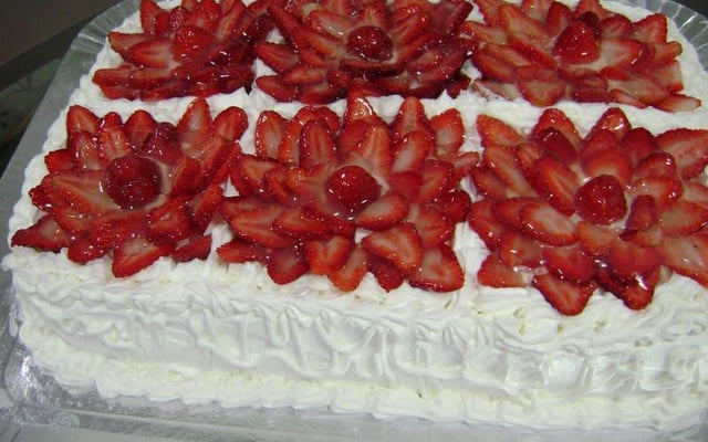 Bolo de morango