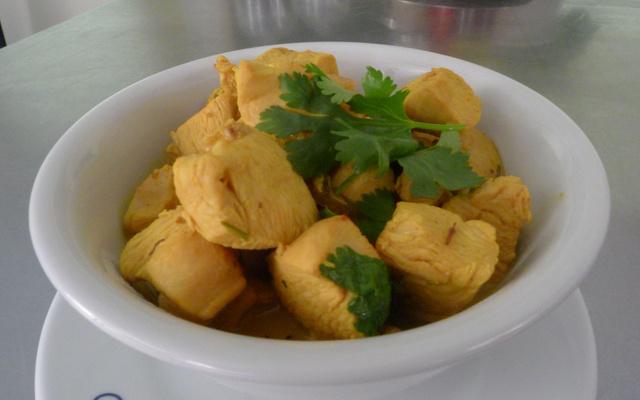 Frango ao curry