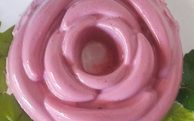 Pudim de vinho sem ovo