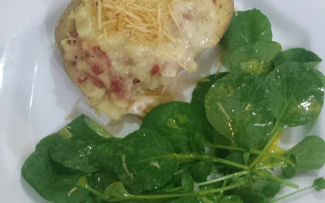 Batatas recheadas deliciosas