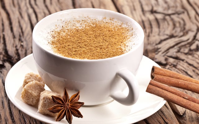 Queimadinha de leite com canela