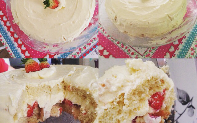 Bolo de leite em pó