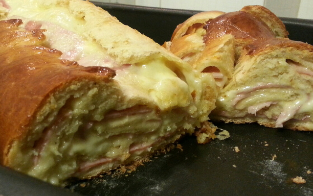 Italiano de presunto e queijo (ou joelho)