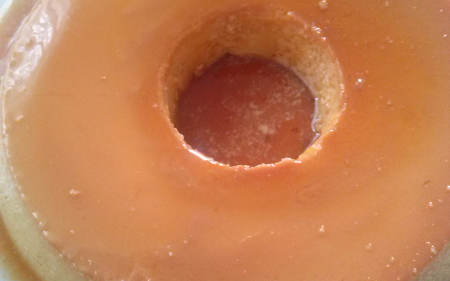 Pudim de leite ninho