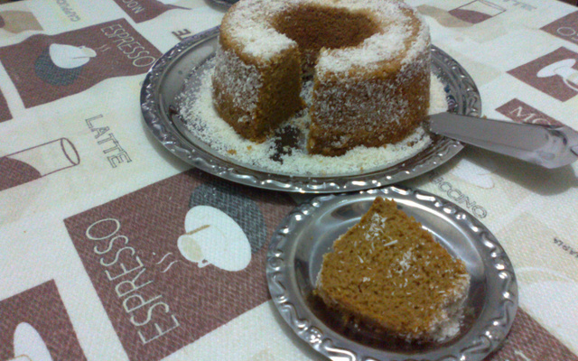 Bolo de farinha de milho