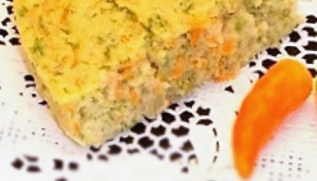 Bolo salgado de liquidificador