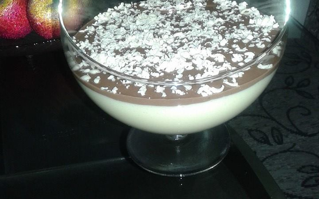 Mousse de limão com chocolate