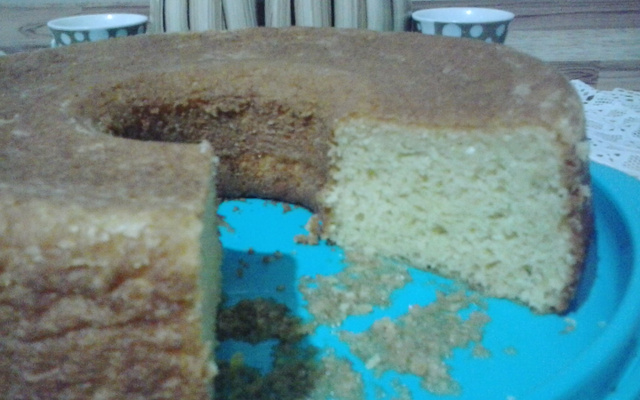 Bolo de laranja champanhe