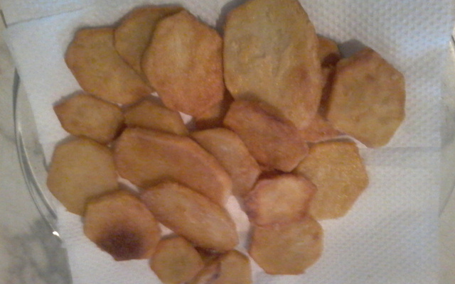 Batata frita sequinha