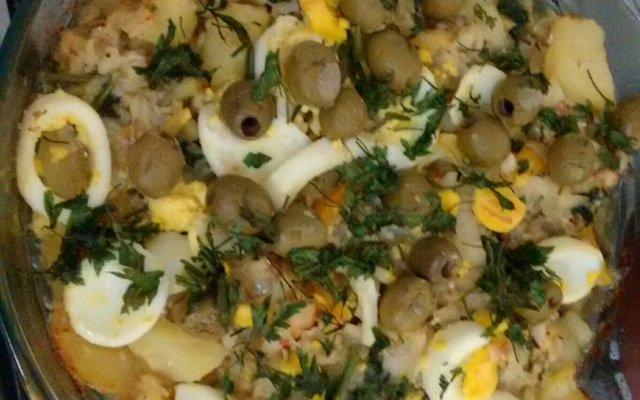 Filé de merluza à Gomes de Sá