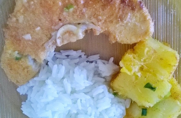 Peixe grelhado com páprica doce