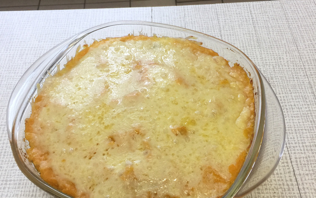 Escondidinho de batata inglesa e carne moída