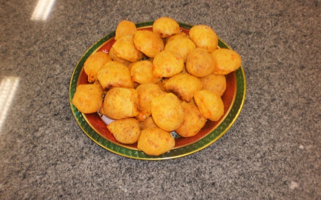 Pão de queijo com cenoura