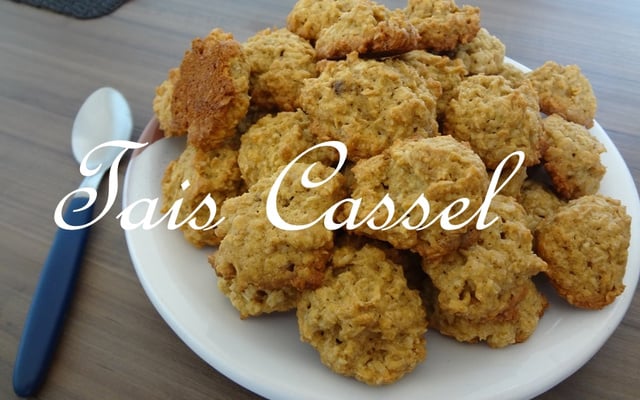 Biscoitinho de aveia e açúcar mascavo