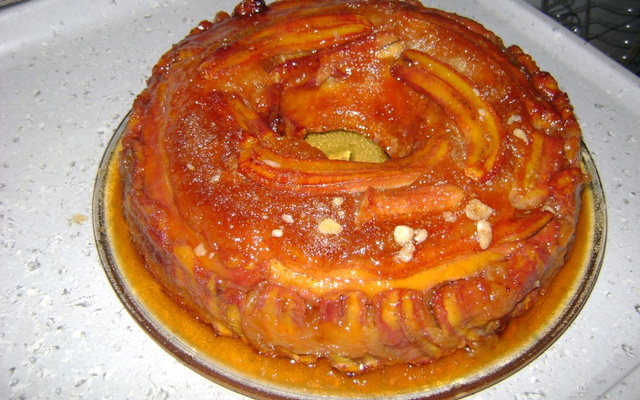 Torta de banana prata