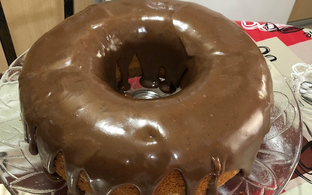 Bolo de cenoura à minha moda