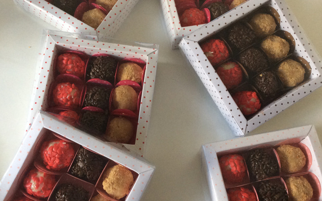 Brigadeiro gourmet de chocolate