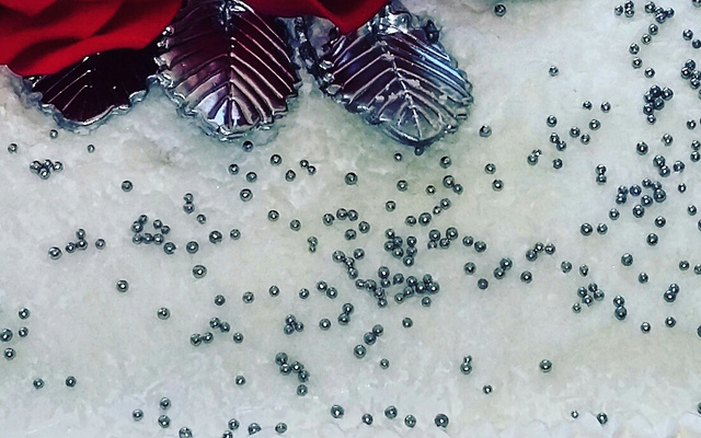 Bolo decorado com pasta americana